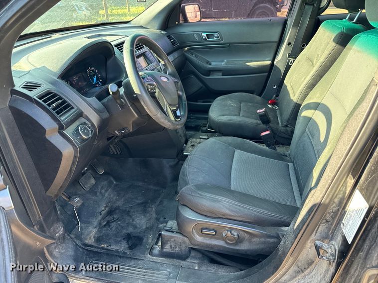 image for item EJ0366 2016 Ford  Explorer Police Interceptor SUV