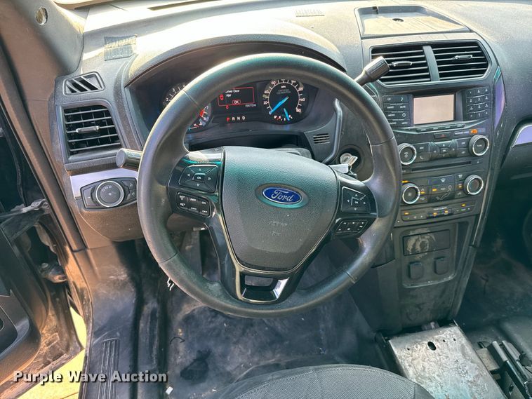 image for item EJ0366 2016 Ford  Explorer Police Interceptor SUV