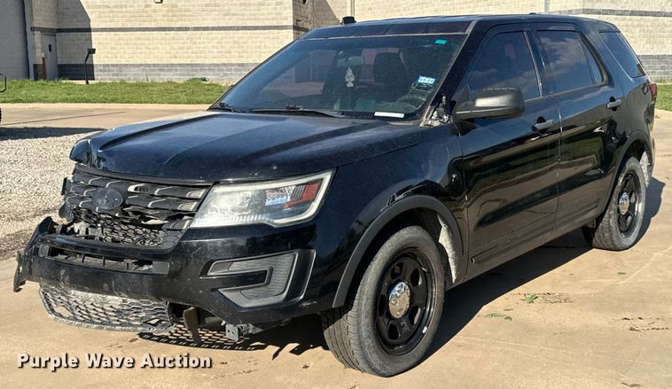 image for item EJ0367 2017 Ford Explorer Police Interceptor SUV