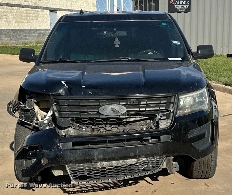 image for item EJ0367 2017 Ford Explorer Police Interceptor SUV