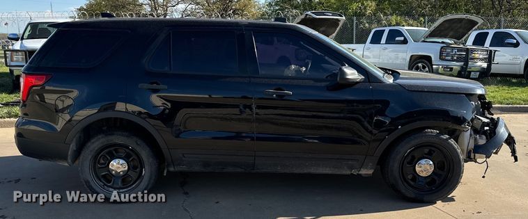 image for item EJ0367 2017 Ford Explorer Police Interceptor SUV