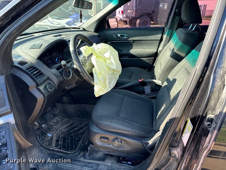 image for item EJ0367 2017 Ford Explorer Police Interceptor SUV