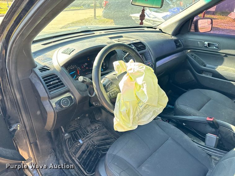 image for item EJ0367 2017 Ford Explorer Police Interceptor SUV