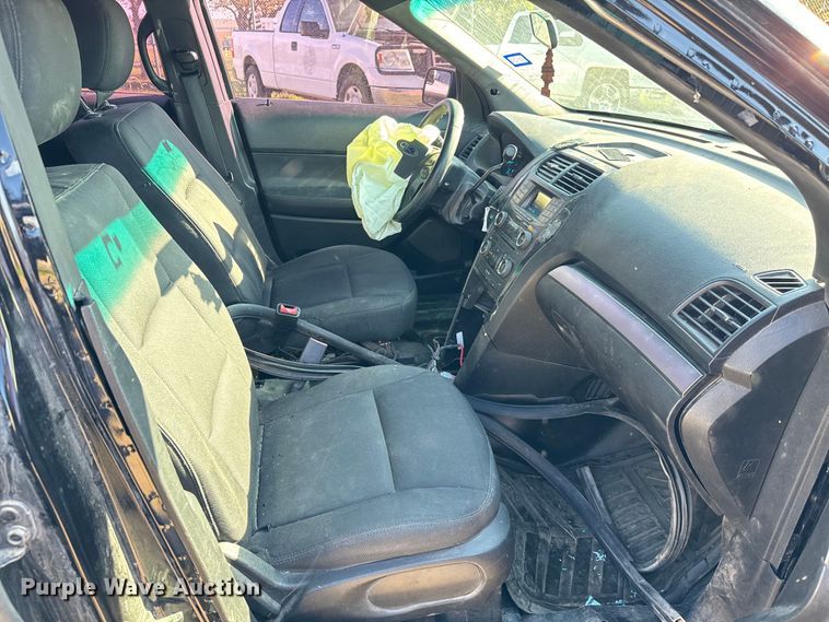 image for item EJ0367 2017 Ford Explorer Police Interceptor SUV