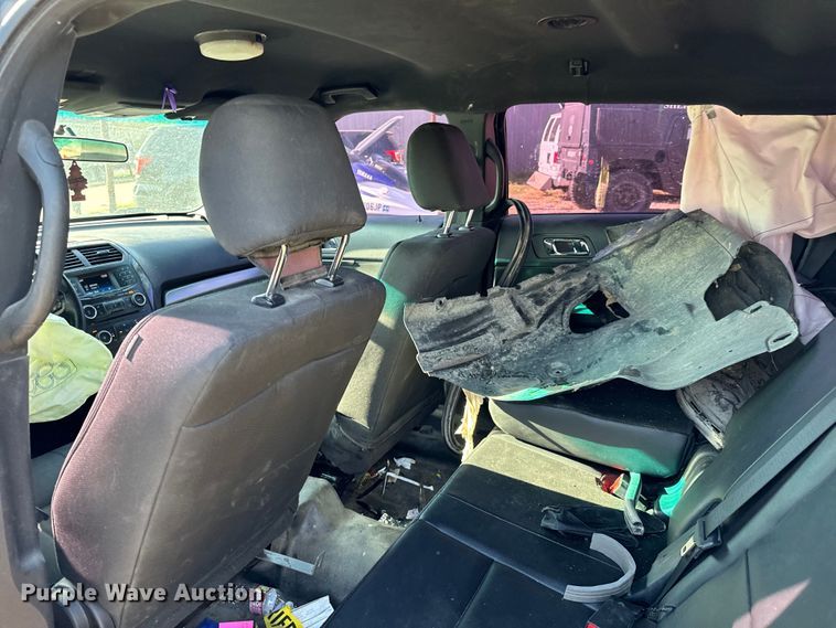 image for item EJ0367 2017 Ford Explorer Police Interceptor SUV