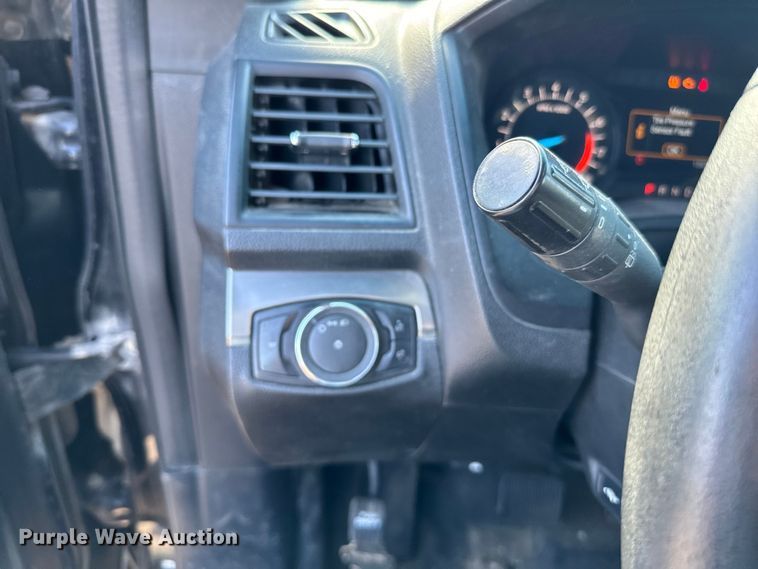 image for item EJ0372 2017 Ford Explorer Police interceptor SUV