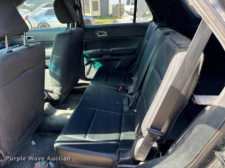 image for item EJ0372 2017 Ford Explorer Police interceptor SUV