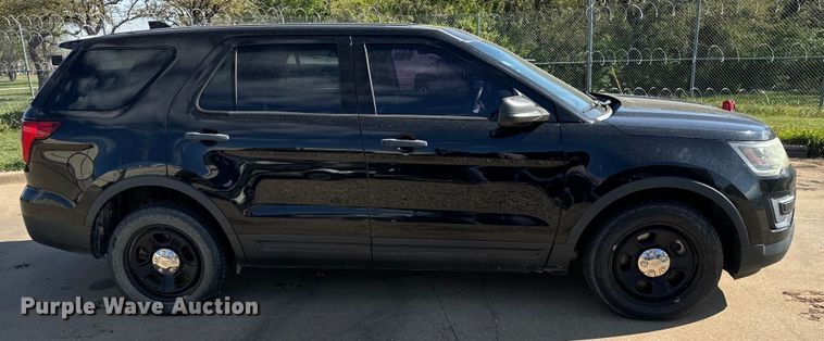 image for item EJ0373 2016 Ford Explorer Police Interceptor SUV