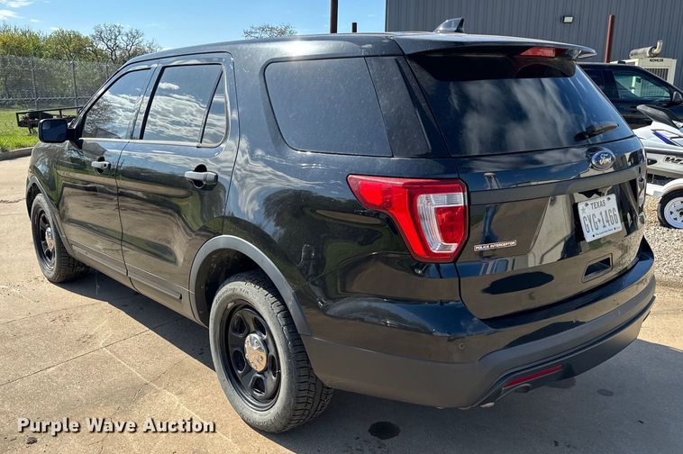 image for item EJ0373 2016 Ford Explorer Police Interceptor SUV