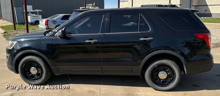 image for item EJ0373 2016 Ford Explorer Police Interceptor SUV