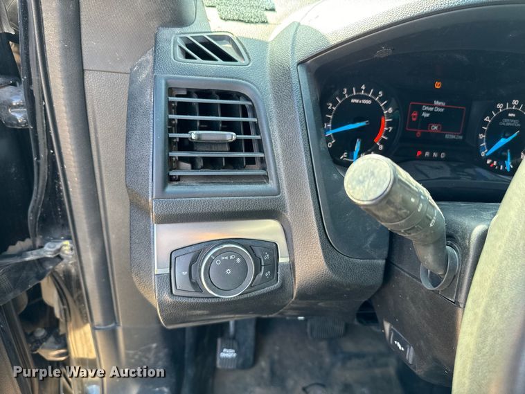 image for item EJ0373 2016 Ford Explorer Police Interceptor SUV