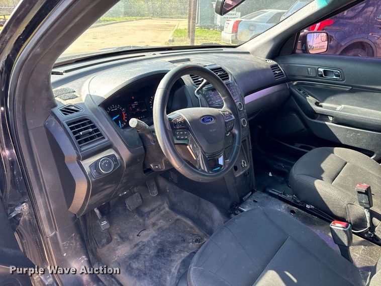 image for item EJ0373 2016 Ford Explorer Police Interceptor SUV