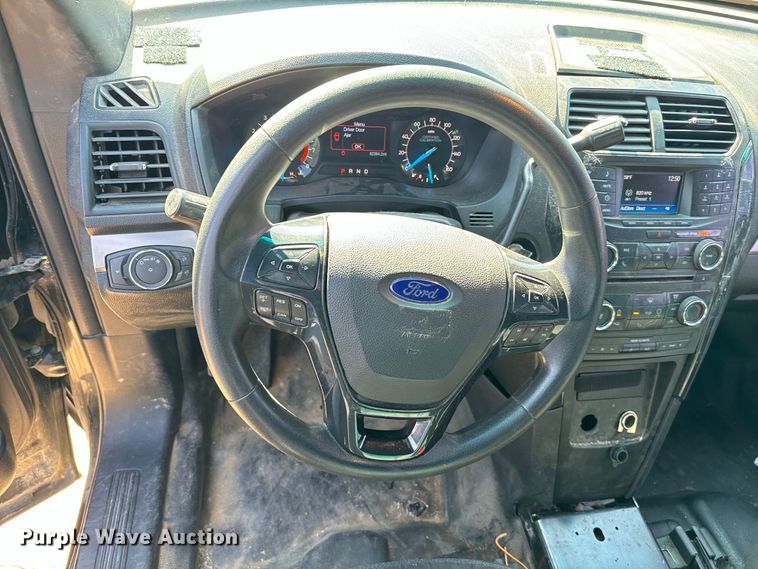 image for item EJ0373 2016 Ford Explorer Police Interceptor SUV