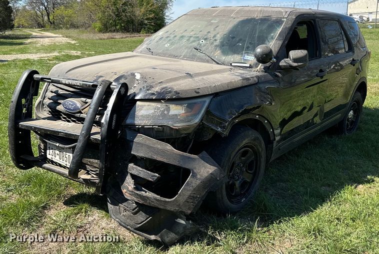 image for item EJ0375 2017 Ford Explorer Police Interceptor SUV