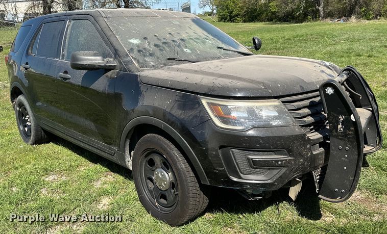 image for item EJ0375 2017 Ford Explorer Police Interceptor SUV