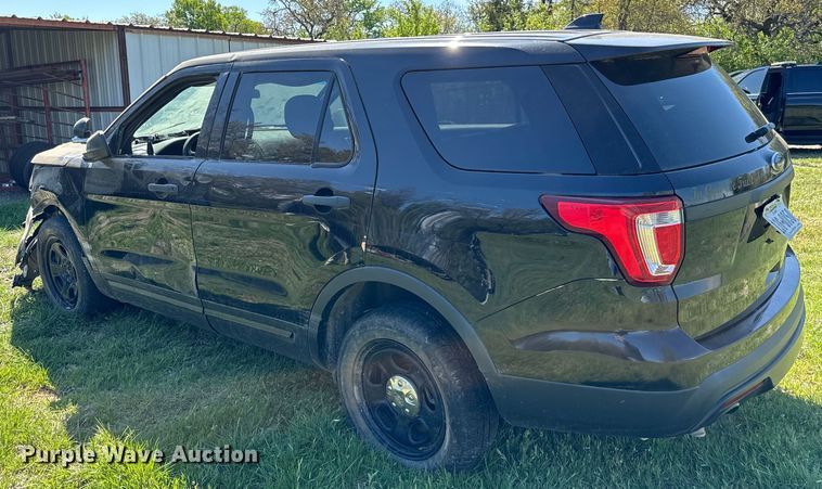 image for item EJ0375 2017 Ford Explorer Police Interceptor SUV