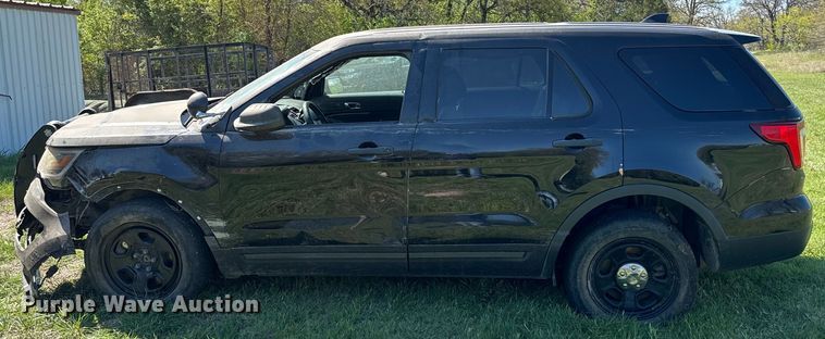 image for item EJ0375 2017 Ford Explorer Police Interceptor SUV