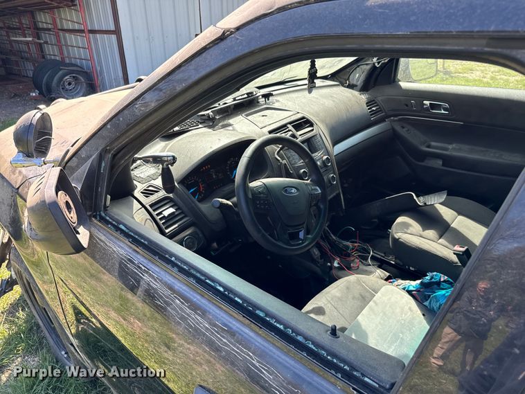 image for item EJ0375 2017 Ford Explorer Police Interceptor SUV