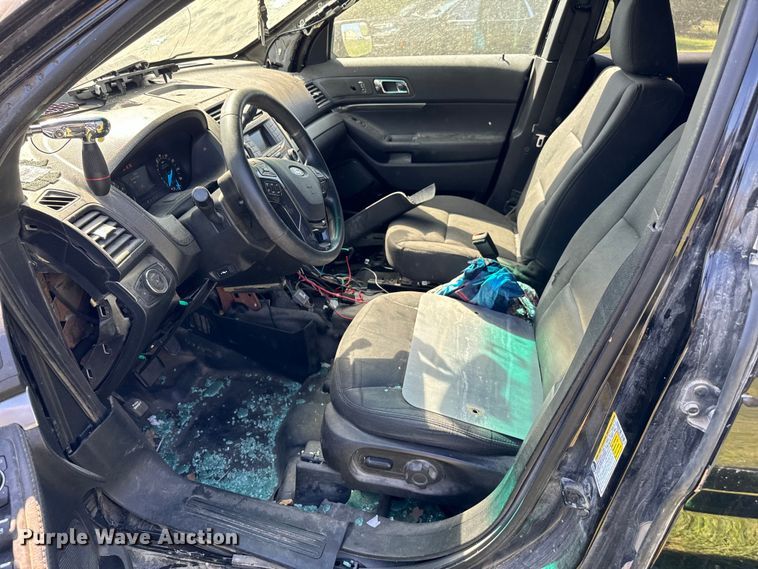 image for item EJ0375 2017 Ford Explorer Police Interceptor SUV