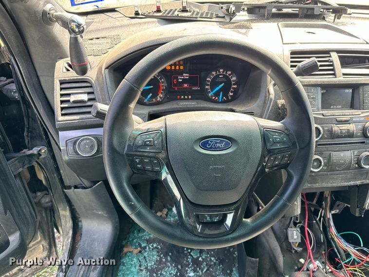 image for item EJ0375 2017 Ford Explorer Police Interceptor SUV