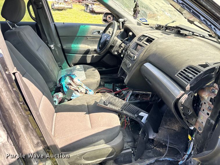 image for item EJ0375 2017 Ford Explorer Police Interceptor SUV