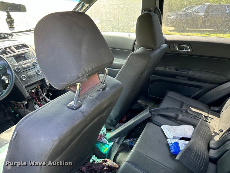 image for item EJ0375 2017 Ford Explorer Police Interceptor SUV