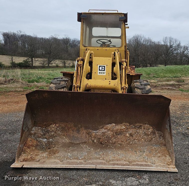 image for item EJ6197 Caterpillar  920 wheel loader