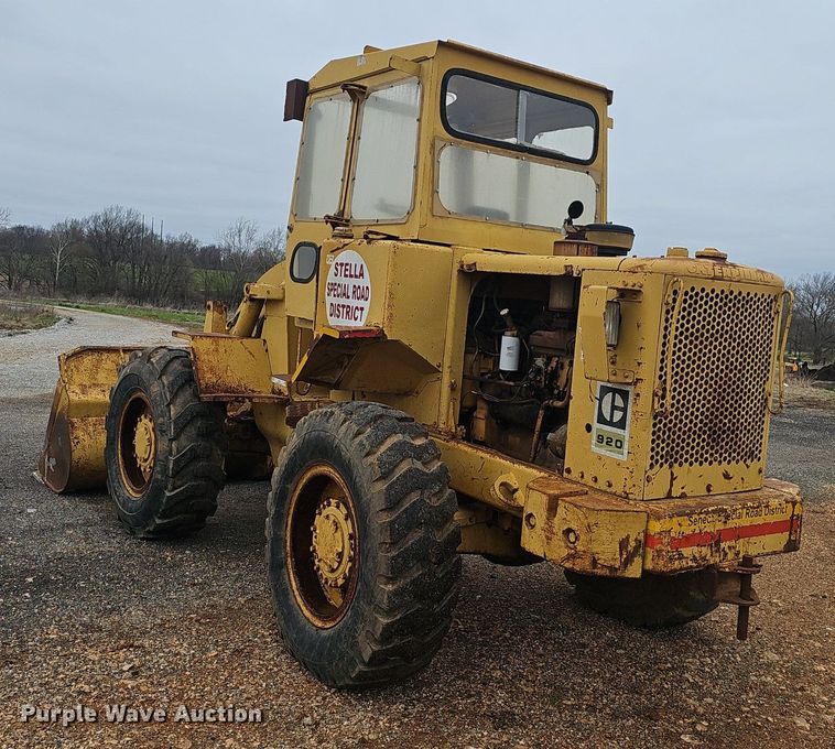image for item EJ6197 Caterpillar  920 wheel loader