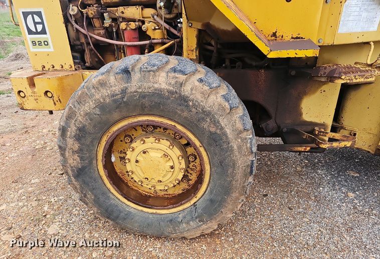 image for item EJ6197 Caterpillar  920 wheel loader