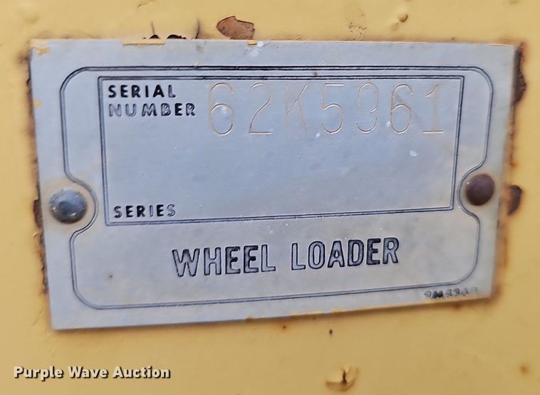 image for item EJ6197 Caterpillar  920 wheel loader