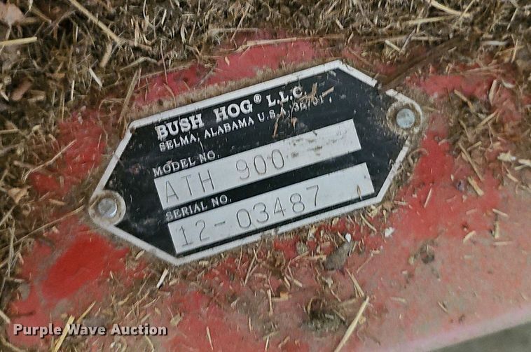 image for item EJ6236 Bush Hog ATH900 finish mower