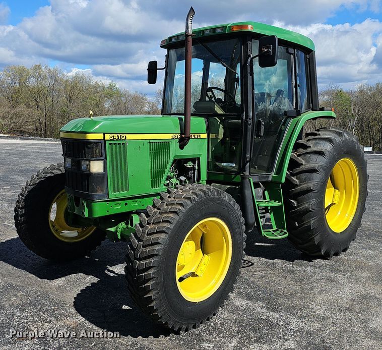 image for item EJ6241 2000 John Deere 6410 MFWD tractor
