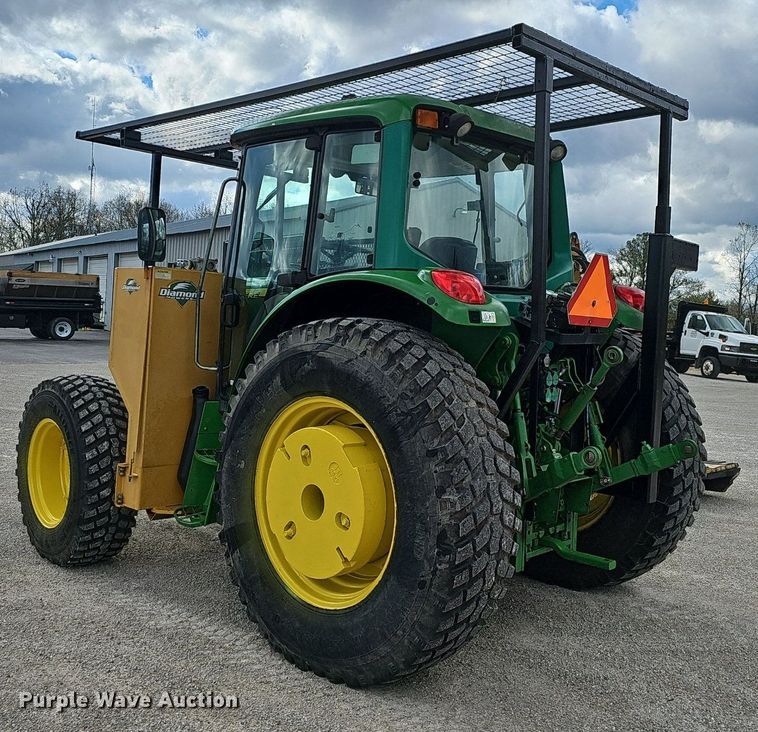 image for item EJ6245 2002 John Deere 6420 MFWD tractor