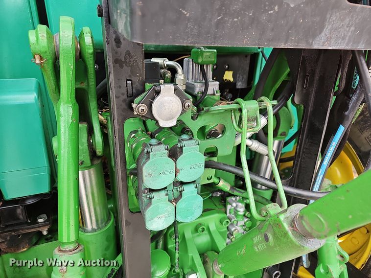 image for item EJ6245 2002 John Deere 6420 MFWD tractor