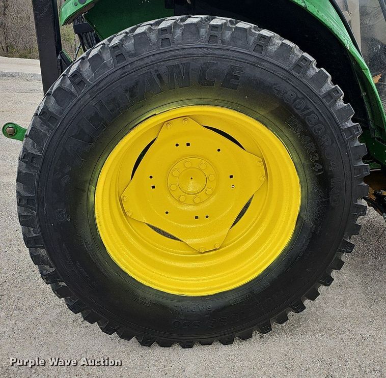 image for item EJ6245 2002 John Deere 6420 MFWD tractor