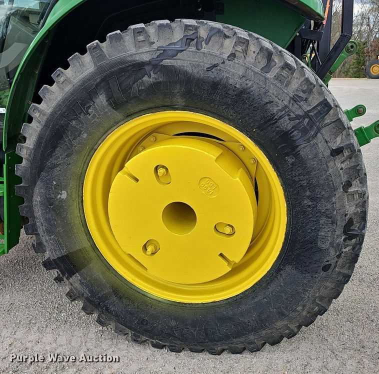 image for item EJ6245 2002 John Deere 6420 MFWD tractor