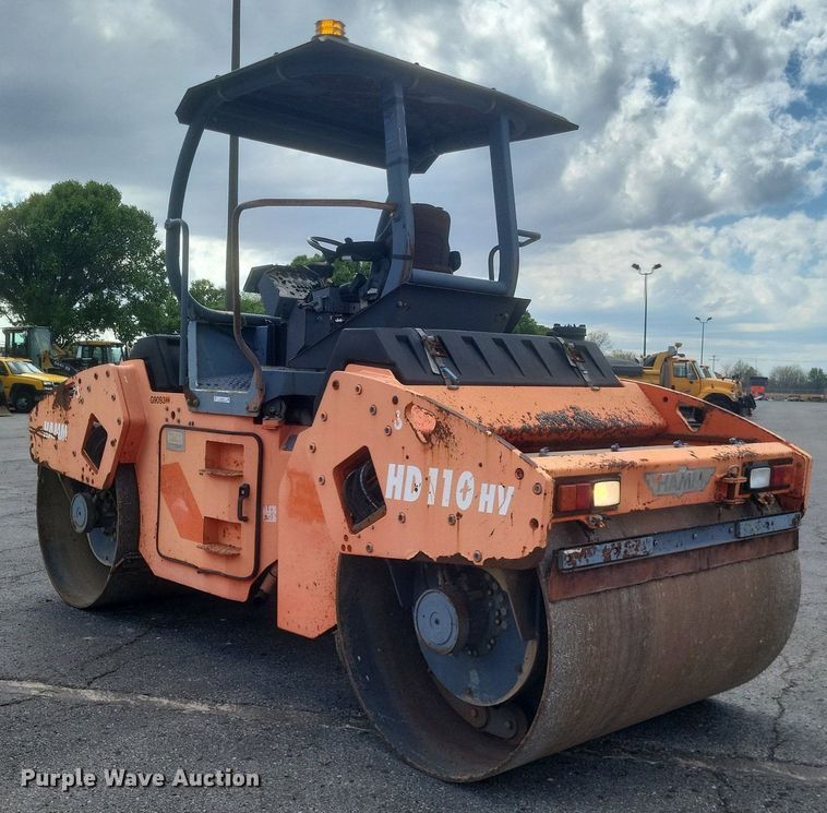 image for item EJ7864 2004 Hamm HD110HV double drum vibratory roller