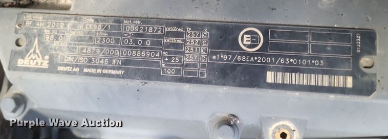 image for item EJ7864 2004 Hamm HD110HV double drum vibratory roller