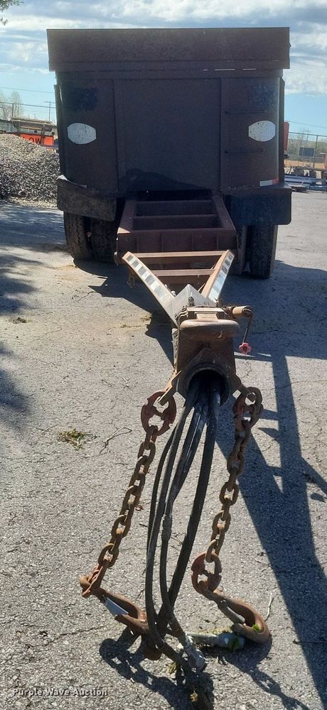 image for item EJ7868 2009 Palmer Machine Works  PDT-12-17 end dump pup trailer