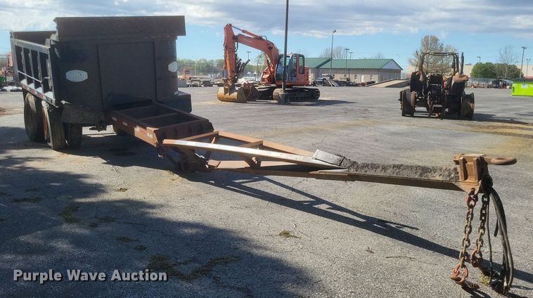 image for item EJ7868 2009 Palmer Machine Works  PDT-12-17 end dump pup trailer