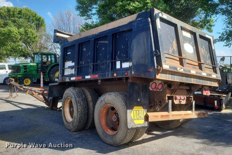 image for item EJ7868 2009 Palmer Machine Works  PDT-12-17 end dump pup trailer