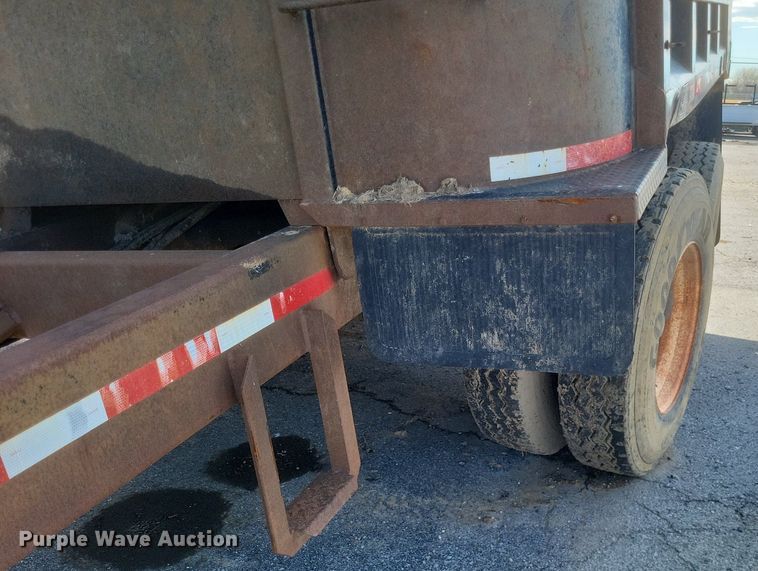 image for item EJ7868 2009 Palmer Machine Works  PDT-12-17 end dump pup trailer