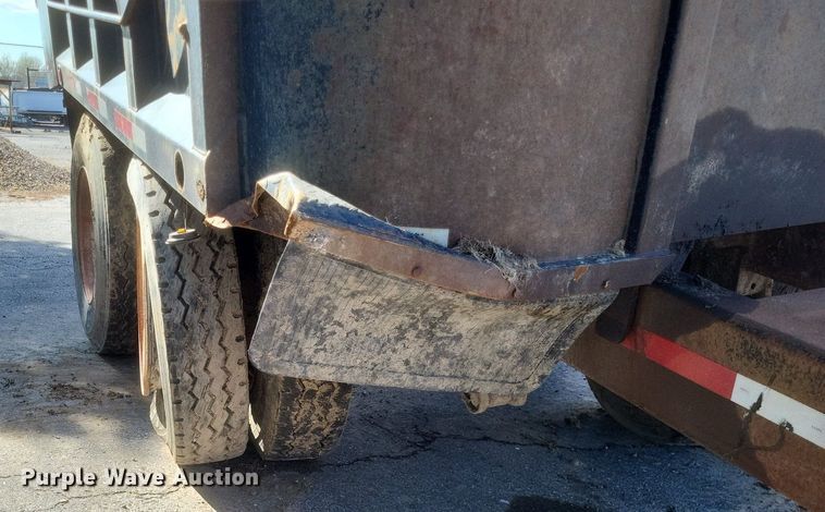 image for item EJ7868 2009 Palmer Machine Works  PDT-12-17 end dump pup trailer