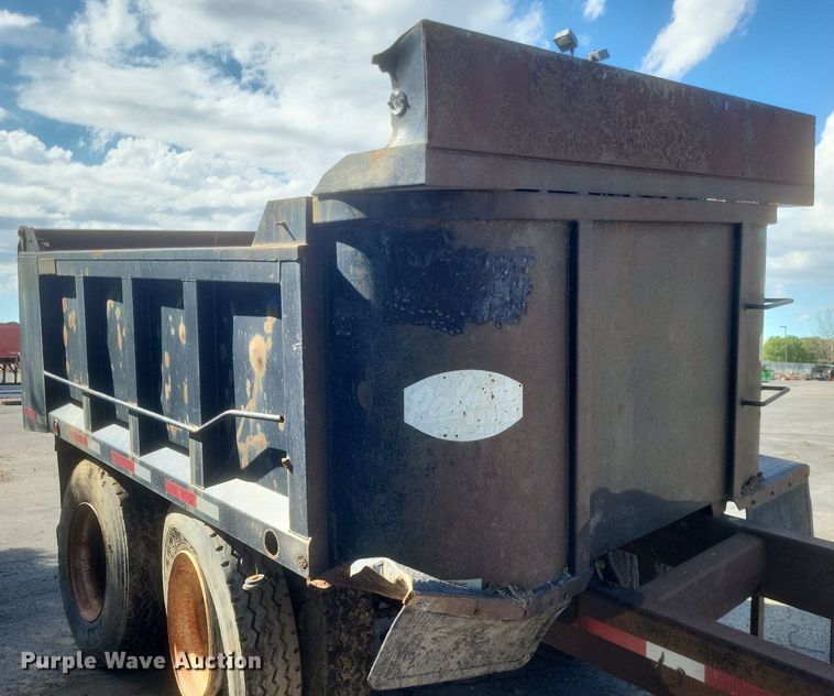 image for item EJ7868 2009 Palmer Machine Works  PDT-12-17 end dump pup trailer