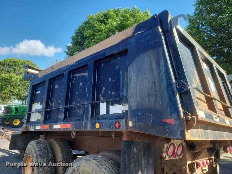 image for item EJ7868 2009 Palmer Machine Works  PDT-12-17 end dump pup trailer