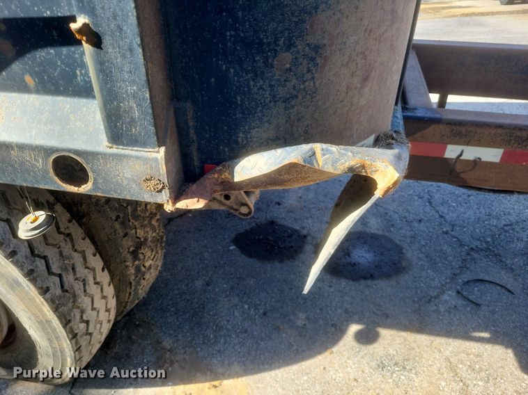 image for item EJ7868 2009 Palmer Machine Works  PDT-12-17 end dump pup trailer