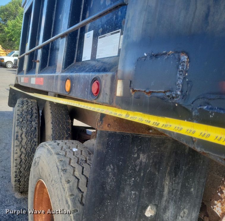 image for item EJ7868 2009 Palmer Machine Works  PDT-12-17 end dump pup trailer