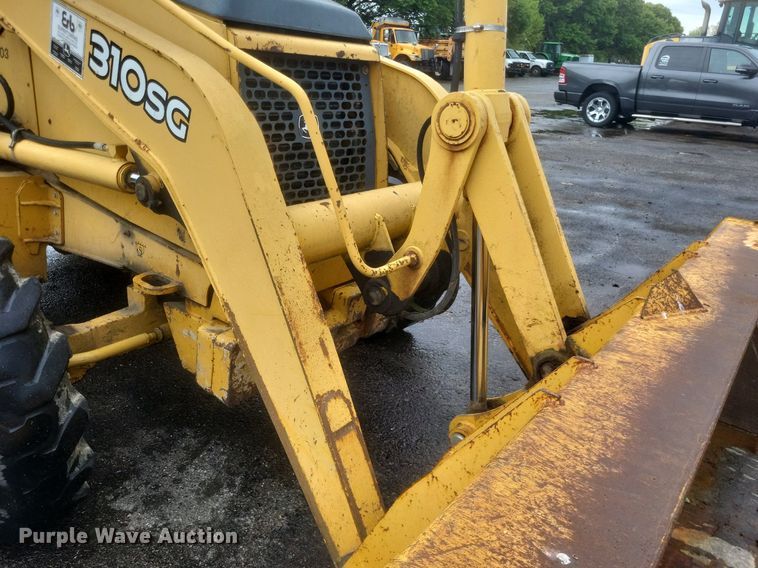 image for item EJ7884 2007 John Deere 310SG backhoe