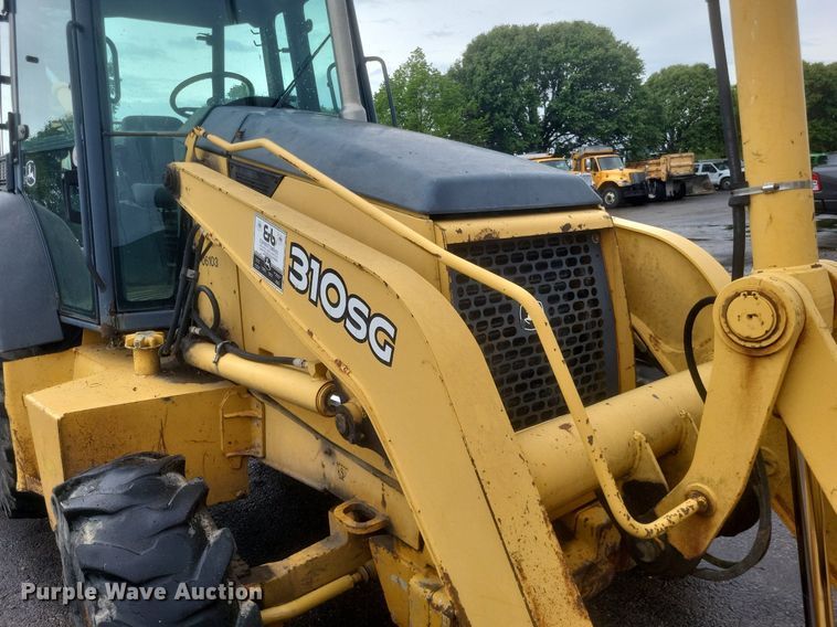 image for item EJ7884 2007 John Deere 310SG backhoe