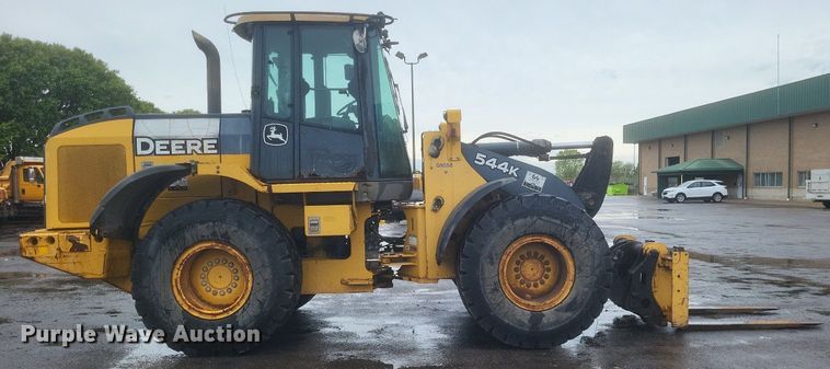 image for item EJ7885 2010 John Deere 544K wheel loader